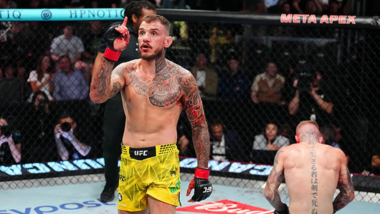 Renato Moicano chce być z dala od polityki. „Zamierzam ocalić moją rodzinę”