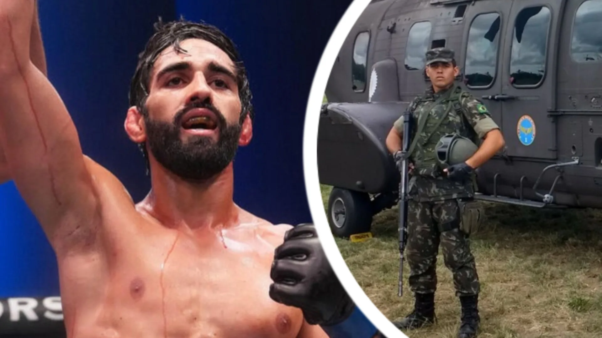 Służba w wojsku uratowała jego karierę. Dziś zawalczy z Robertem Ruchałą w UFC