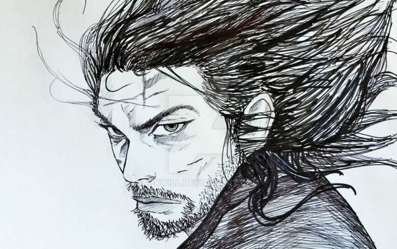 Miyamoto Musashi - mistrz miecza, Autor: K-KWILL/deviantart.com