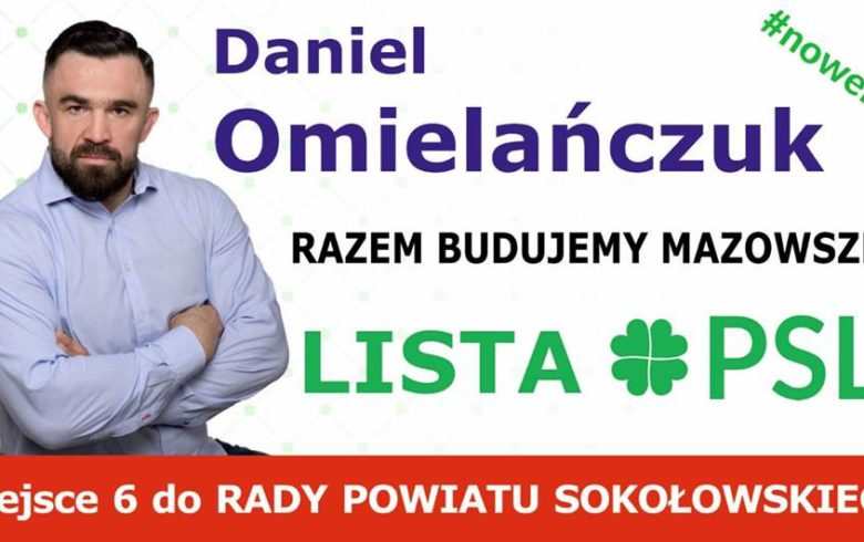Daniel Omielańczuk kandydatem na radnego