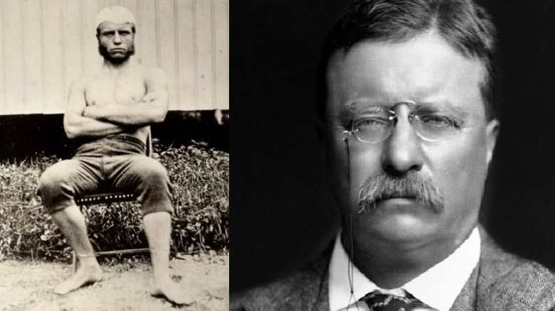 Theodore Roosevelt jako młody wojownik i jako prezydent Stanów Zjednoczonych