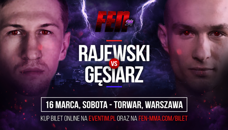 Robert Rajewski vs. Michał Gęsiarz na FEN 24 w Warszawie