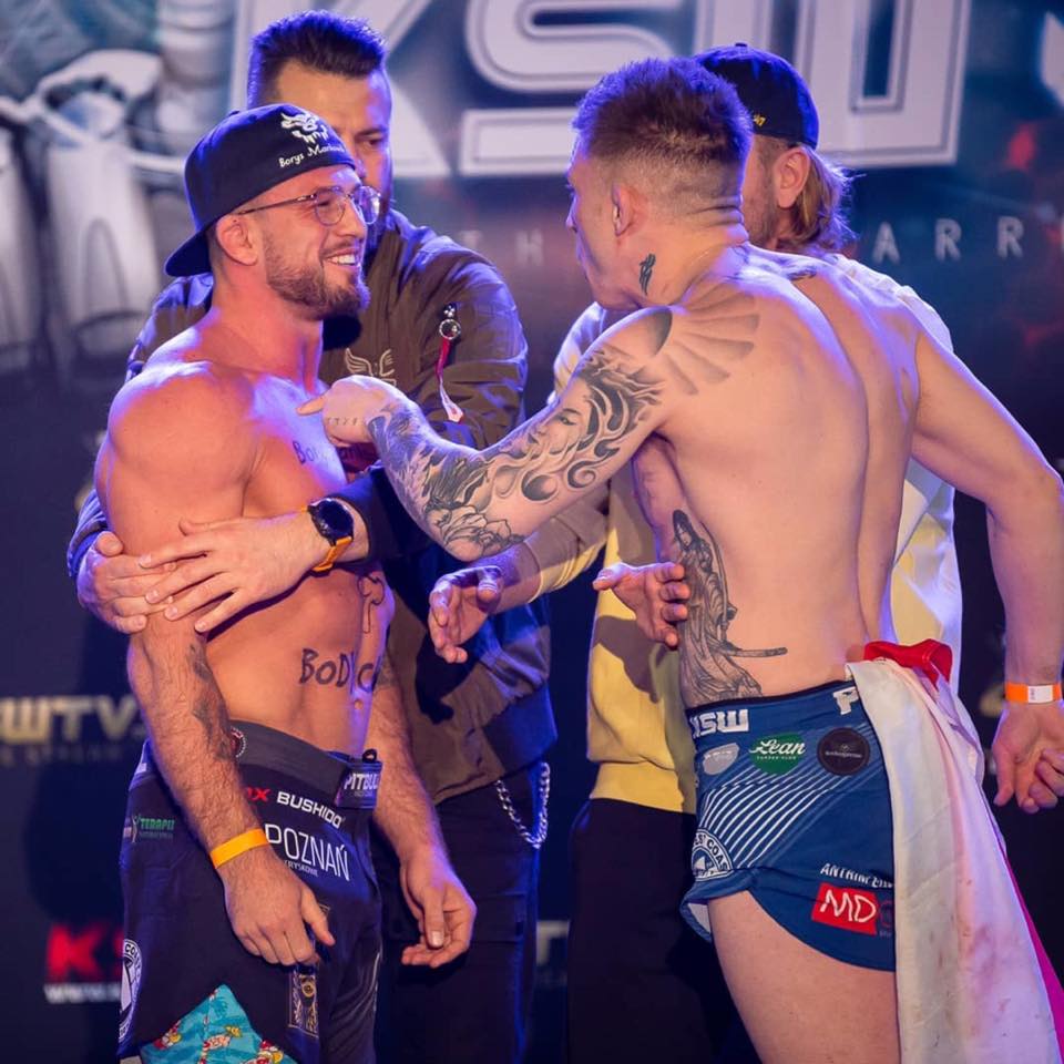 Norman Parke Odepchnal Borysa Mankowskiego Na Wazeniu Przed Ksw 47 Polak Tak Robia Dzieci Mma Pl