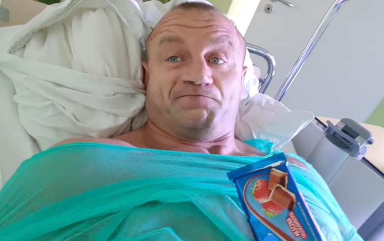 Mariusz Pudzianowski już po operacji