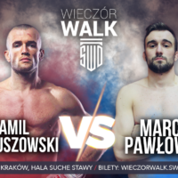Kamil Szymuszowski vs. Marcin Pawłowski w najważniejszym pojedynku Wieczór Walk SWD 4