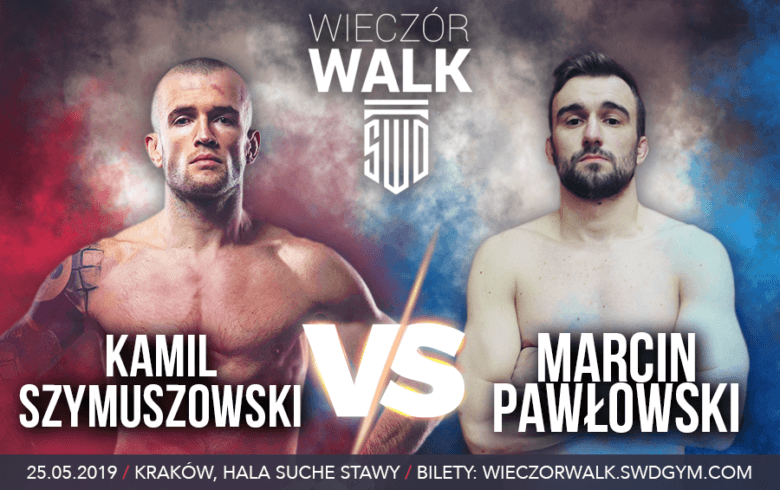 Kamil Szymuszowski vs. Marcin Pawłowski w najważniejszym pojedynku Wieczór Walk SWD 4