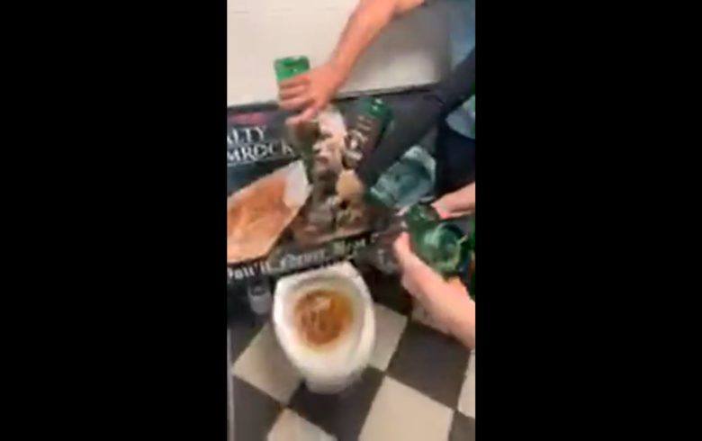 Irlandzki pub wylał całą whiskey McGregora do toalety