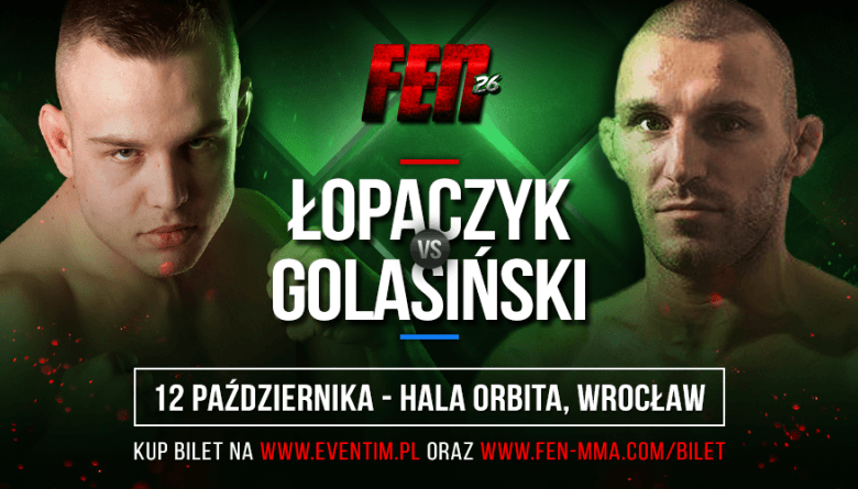 Łopaczyk vs. Golasiński na FEN 26 we Wrocławiu