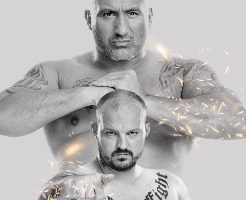 Oficjalny plakat promujący walkę Marcin Najman vs. Bonus BGC na FAME MMA 5