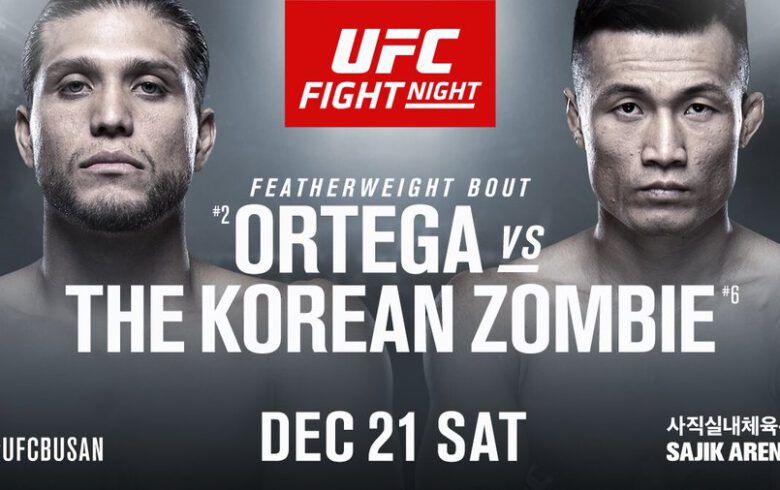 Brian Ortega vs. The Korean Zombie