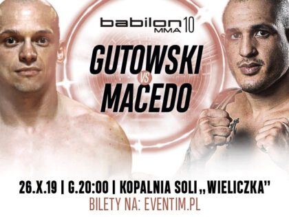 Babilon MMA 10: Krzysztof Gutowski poznał rywala: Będzie stylowym koszmarem