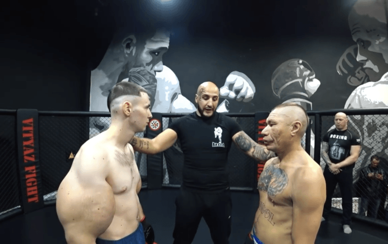 Rosjanin znany ze wstrzykiwania sobie syntholu zadebiutował w MMA