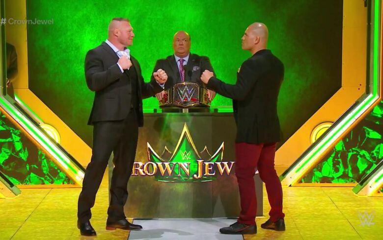 Brock Lesnar vs. Cain Velasquez na WWE Crown Jewel