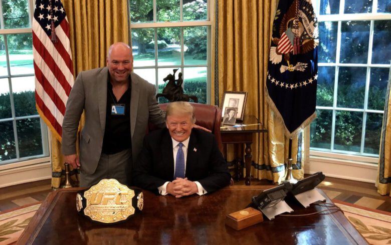 Donald Trump będzie gościem honorowym na gali UFC 244 w Nowym Jorku