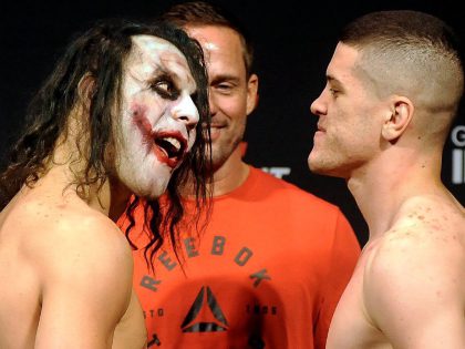 Joker na ważeniu przed UFC Sao Paulo