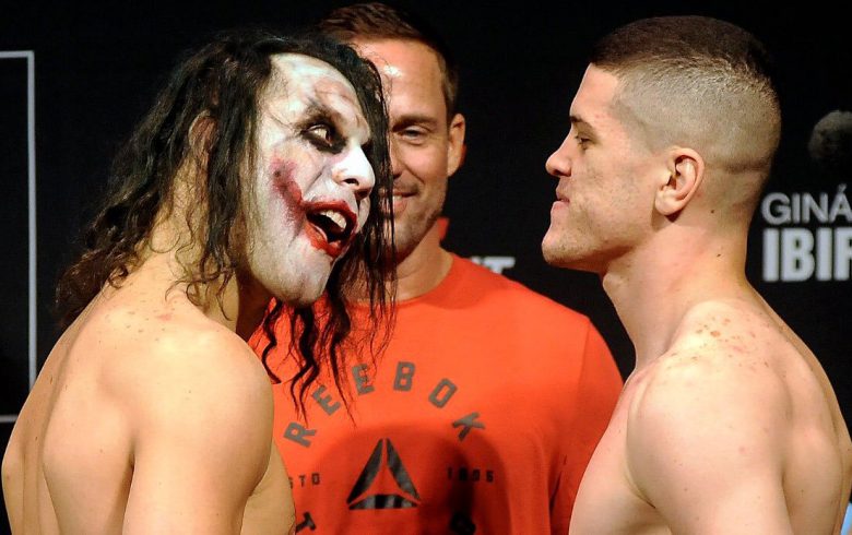 Joker na ważeniu przed UFC Sao Paulo