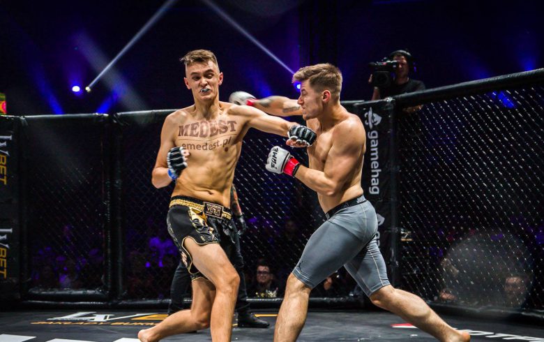 Dawid Malczyński po walce na FAME MMA UK