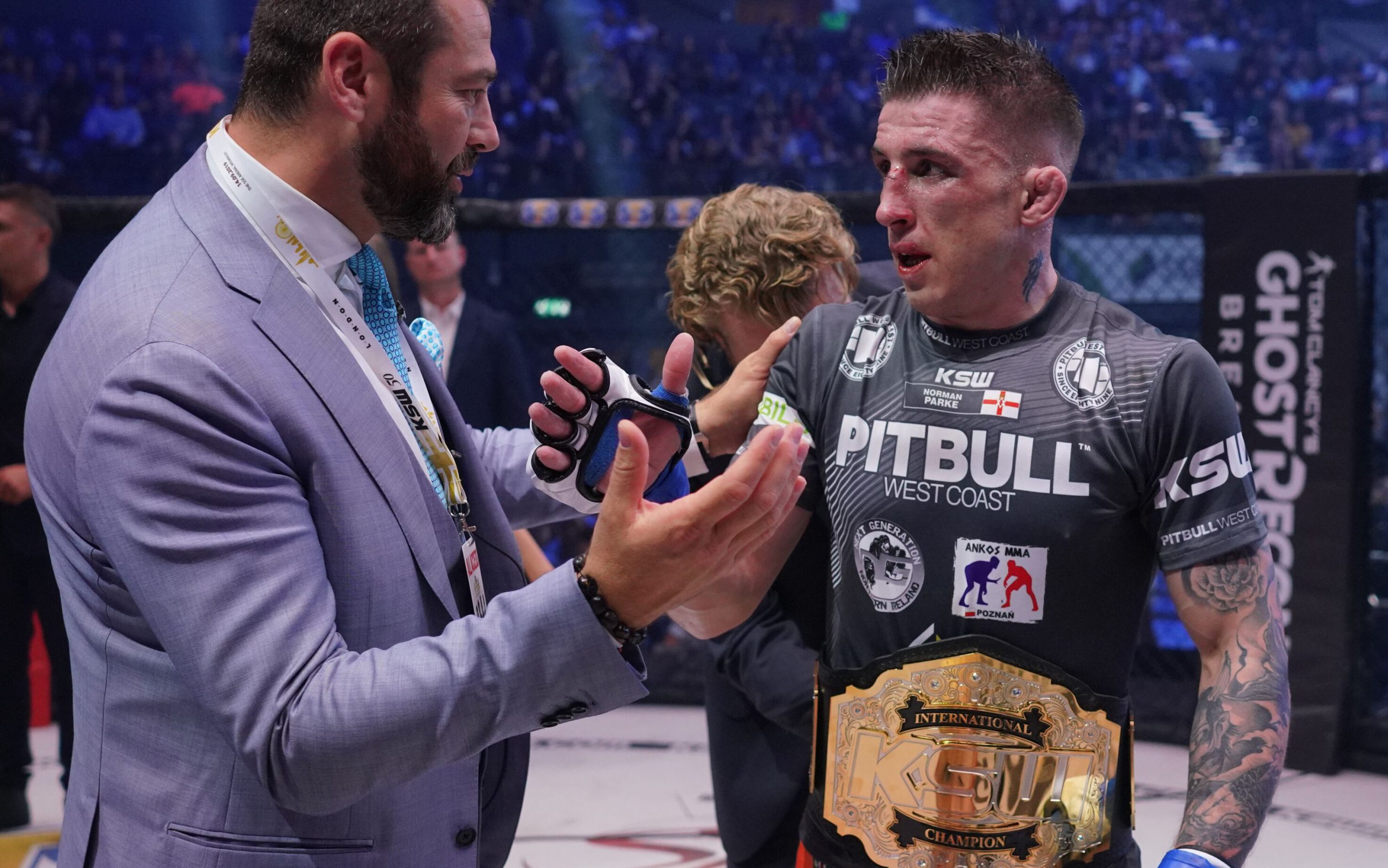 Norman Parke podpisał nowy kontrakt z KSW - MMA PL