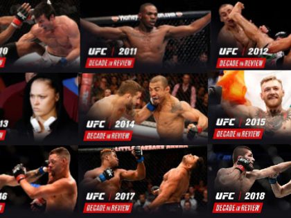 UFC podsumowuje dekadę! Oto co działo się między 2010 a 2019 rokiem w oktagonie!