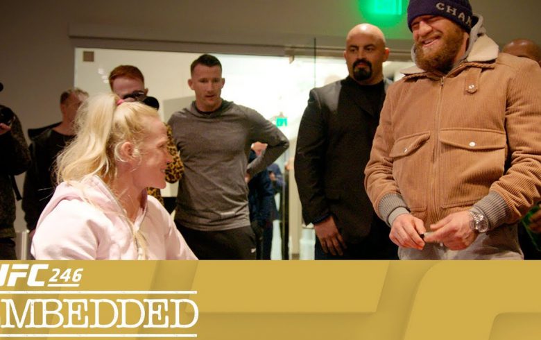 Vlog UFC 246 Embedded cz. 3 – „Kowboj” spaceruje po Las Vegas, McGregor spotyka Holly Holm [WIDEO]