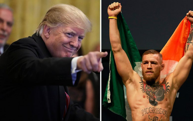 Conor McGregor nazywa Trumpa fenomenalnym prezydentem