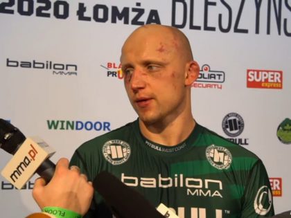 Paweł Pawlak po remisie z Błeszyńskim na Babilon MMA 12 wywiad
