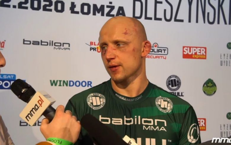 Paweł Pawlak po remisie z Błeszyńskim na Babilon MMA 12 wywiad
