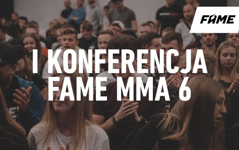 Pierwsza konferencja prasowa przed FAME MMA 6