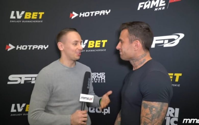 Tańcula przed walką z Kwiecińskim na FAME MMA 6 wywiad