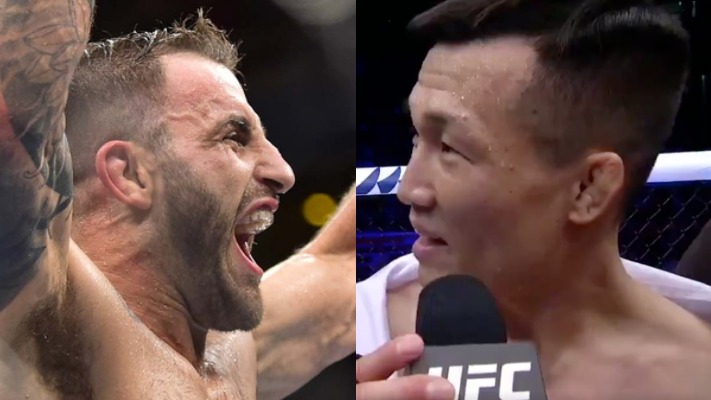 Spięcie na linii Volkanovski - Korean Zombie