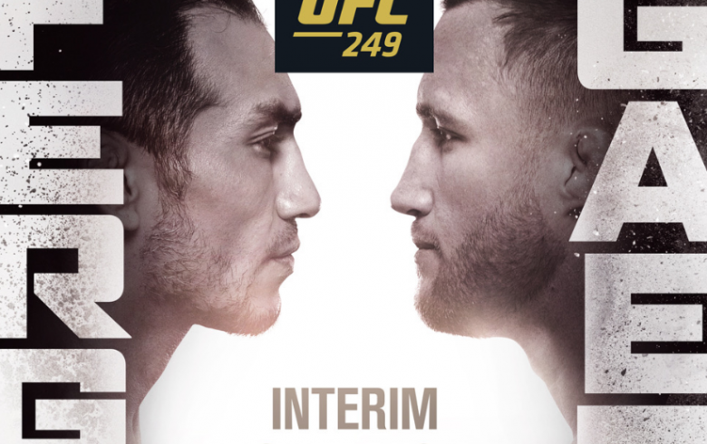 UFC 249: Ferguson vs. Gaethje - zaprezentowano oficjalny plakat gali