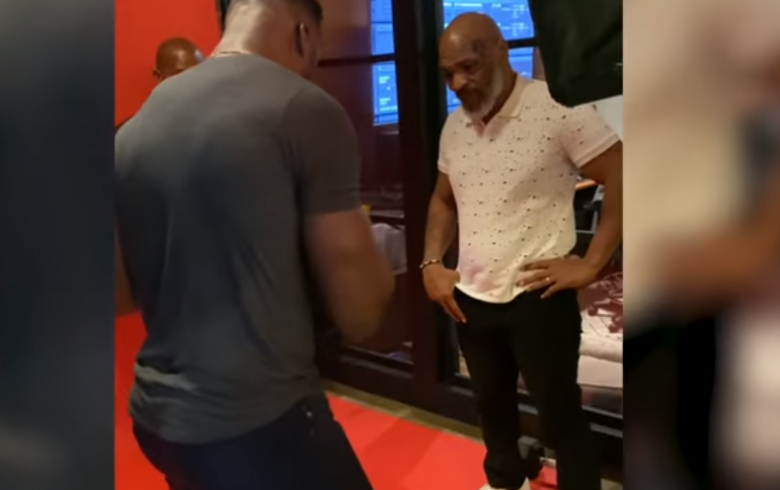 Tyson uczy Francisa Ngannou