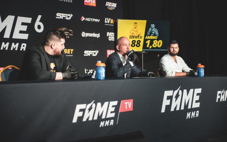 konferencja prasowa przed FAME MMA