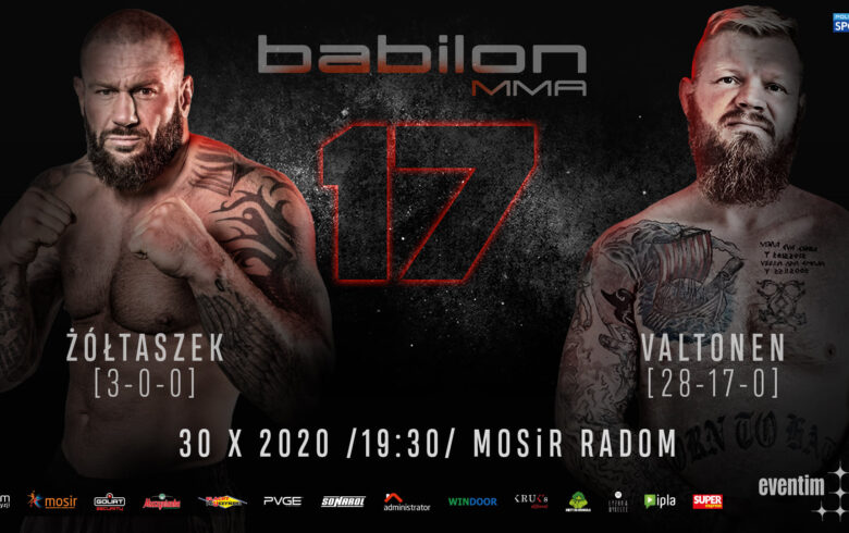 Babilon MMA 17 rozpiska