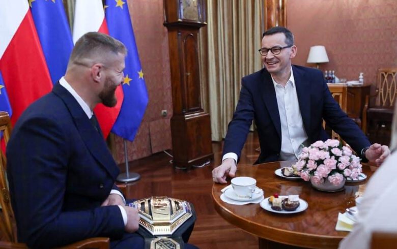 Jan Błachowicz po spotkaniu z premierem
