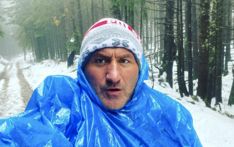 Marcin Najman trenuje w górach