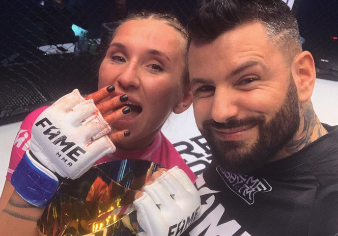 Marta Linkiewicz zawalczy o pas FAME MMA! Kamila