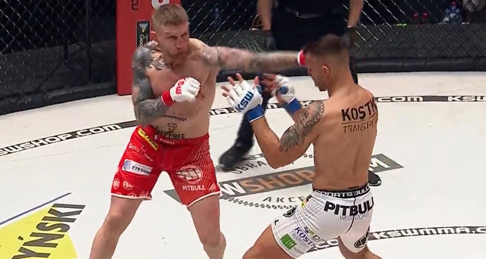 KSW 59: Łukasz Rajewski pokonał Konrada Dyrschkę po dobrej ...