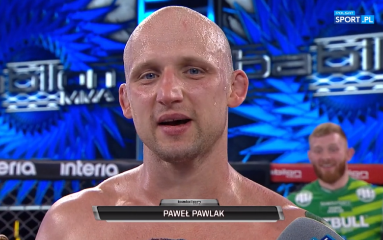 Paweł Pawlak po Babilon MMA 21
