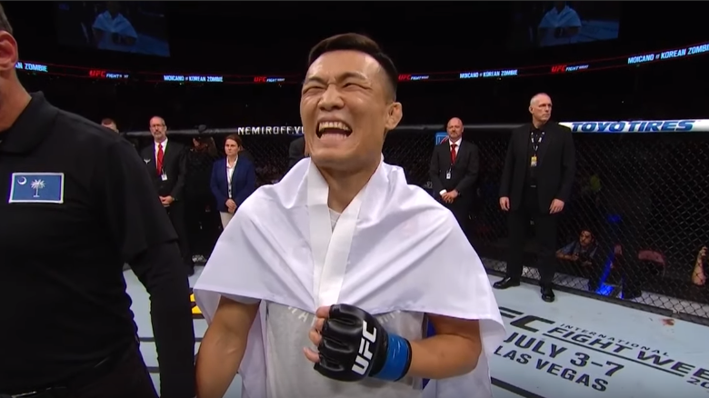 Koreański Zombie przed UFC