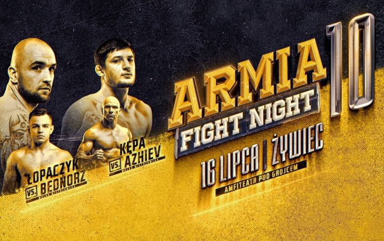 Armia Fight Night 10 rozpiska