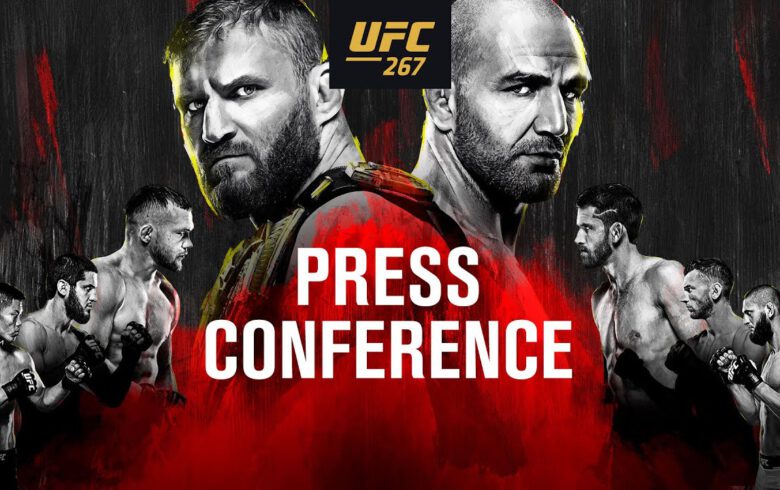 Konferencja prasowa przed UFC 267