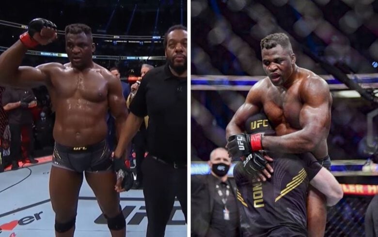 Francis Ngannou na UFC 270