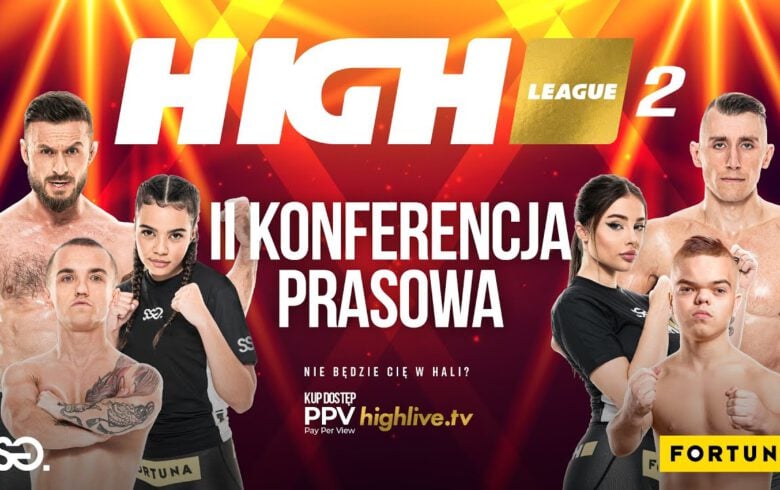 Konferencja prasowa przed HIGH League 2