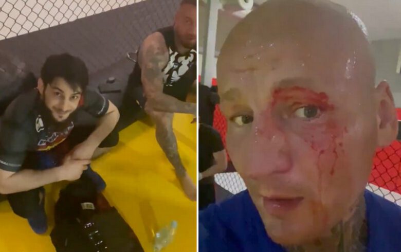 Artur Szpilka nie obija się na treningach MMA! Krew i obita twarz!