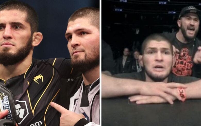 Makhachev bez Khabiba w narożniku na UFC 284