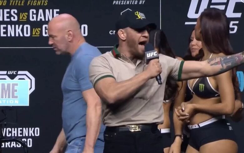 Conor McGregor pojawił się na ważeniu przed UFC 285