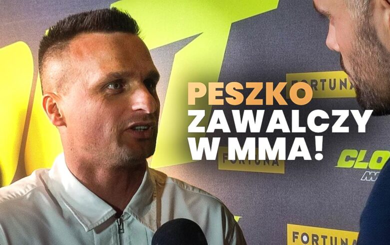Sławomir Peszko chętny na starcie w MMA
