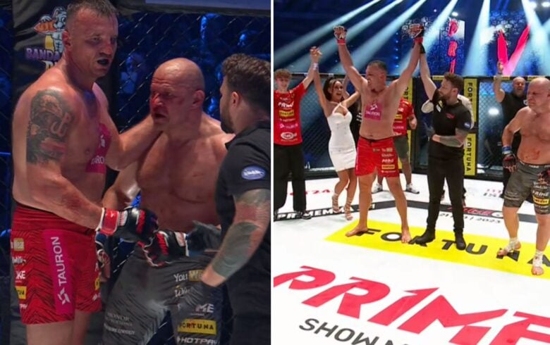 PRIME MMA 5: Paweł Jóźwiak wygrał z Jackiem Murańskim