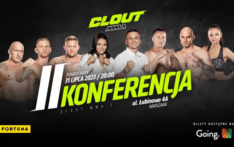 konferencja prasowa przed CLOUT MMA 1